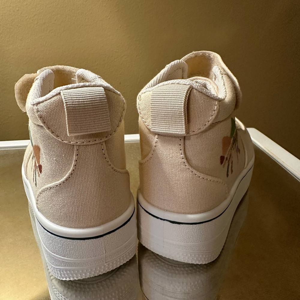 Toddler canvas dinosaur high tops size 8 - Picture 5 of 8